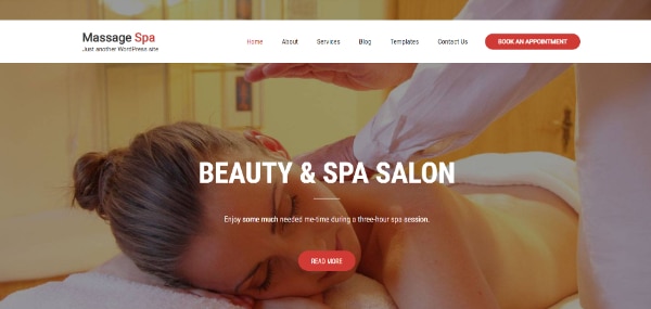 Creative WordPress Themes for Salons and Spas: Message Spa Pro