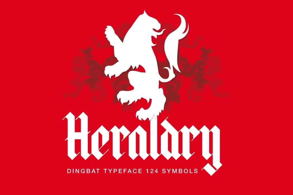 Heraldry Font From Envato Elements