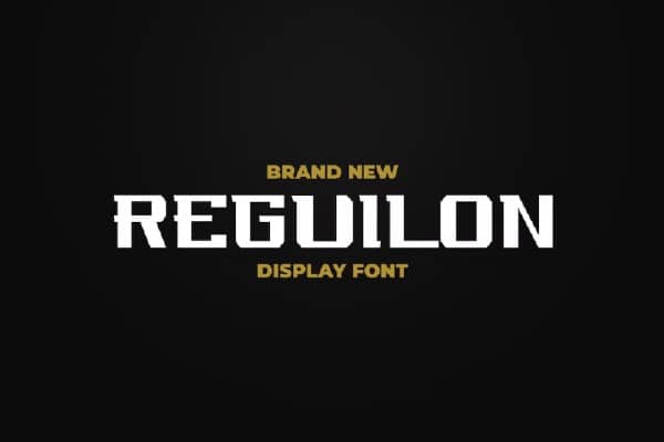 REGUILON - Sports Display Font