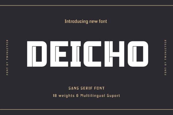 DEICHO Font Family