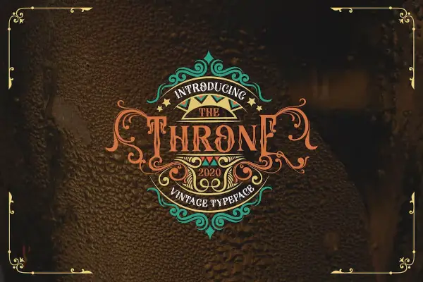 The Throne - Mexican Style Font