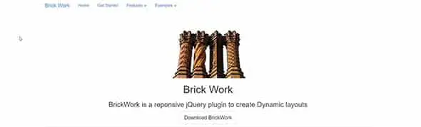Brick Work jQuery Plugins