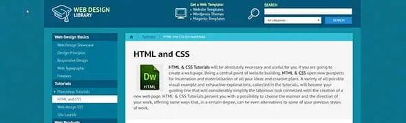 HTML and CSS tutorials for coding