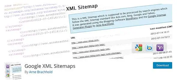 Google XML Sitemaps Plugins on WordPress Blogs