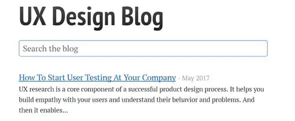 UX Design Blog of Lee Munroe
