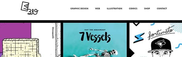 319 Heads – Design Studio doodles web design