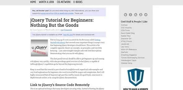 jQuery Tutorial for Beginners