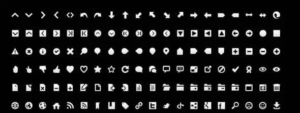Free toolbar icons for interface or gui designer