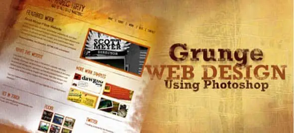 How to Create a Grunge Web Design Using Photoshop
