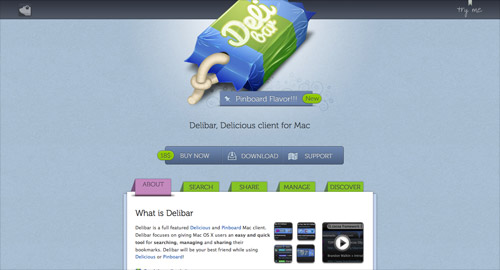 View the website Mac app web design