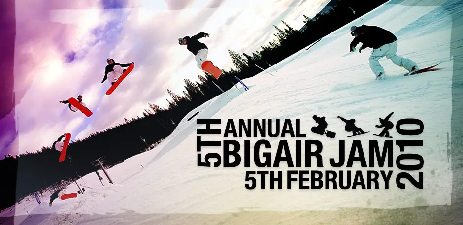 5th Annual Big Air Jam. 5th January 2010