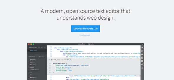 Brackets - A modern, open source code editor