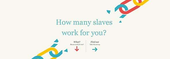 Slavery Footprint Illustrated websites