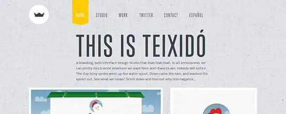 THIS IS TEIXIDÓ responsive website