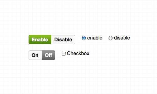 jQuery Plugins checkbox radio button