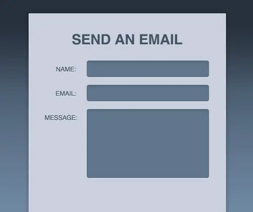 Create a Stylish Contact Form with HTML5 & CSS3