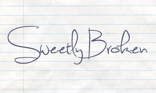Free Handwriting Fonts: Sweetly Broken