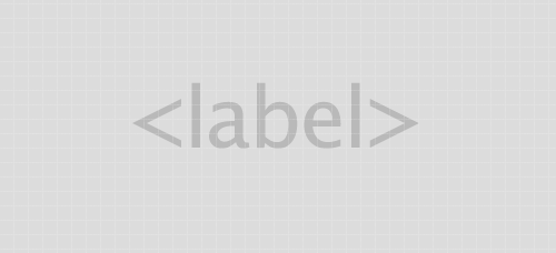 The <label> HTML tag