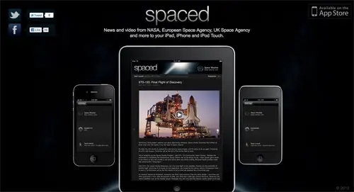 View the iPad app website