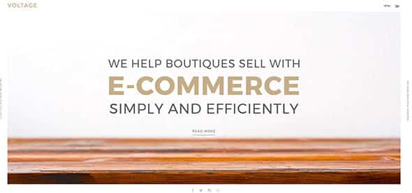 Voltage New Media - Shopify eCommerce Web Design 