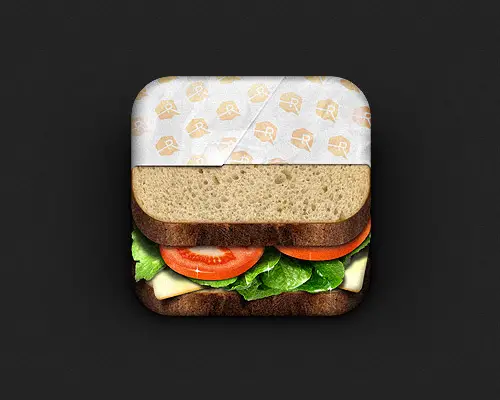 Sandwich iOS Icon Designs