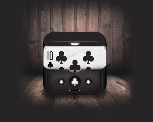 Poker Club iOS Icon Design by Ruaridh Currie