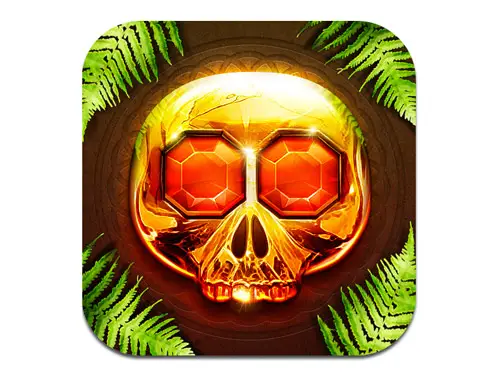 Treasure Trouble iOS App Icon by Michael Flarup