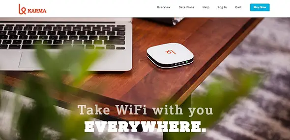 Karma - Take WiFi with You on the Go Fixed Header Effects