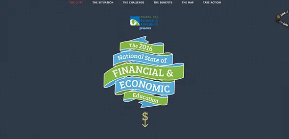 The State of the Financial & Economic Education Website Design