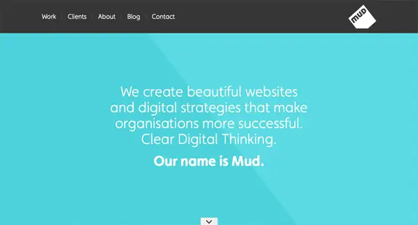 Mud Flat Trend in Web Design