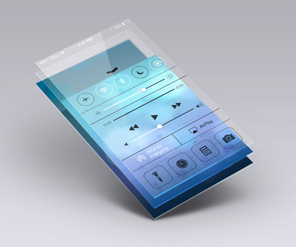 Perspective App Screen