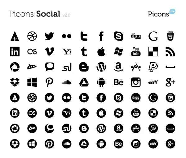 Free Social Bundle by Picons
