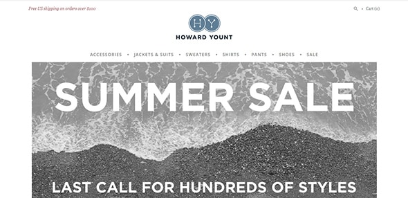 Howard Yount Apareil Website Concept Design