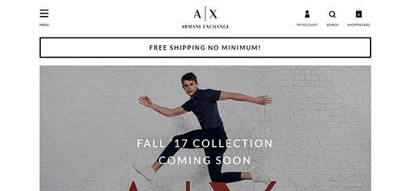 Armani Exchange Apparel