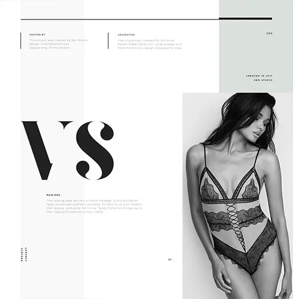 Victoria's Secret UI/UX Design Presentations