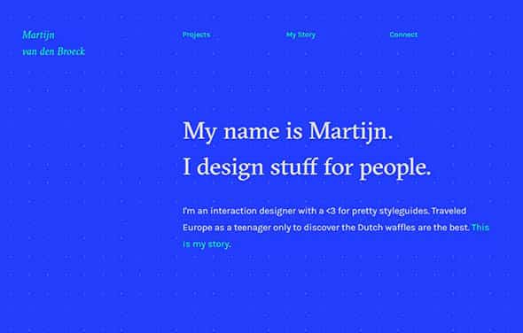 Portfolio Martijn van den Broeck Flat web Backgrounds