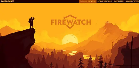 Firewatch Subtle Motion in Web Design