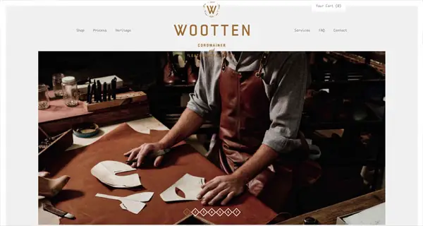 Wootten Apparel Website Design