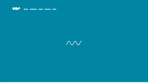 One Design Company Blue Website Design