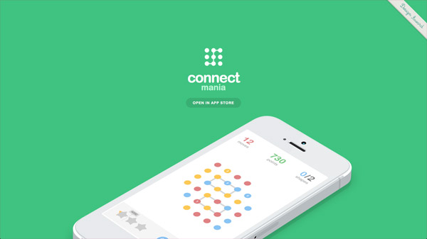 Connect Mania Flat web Backgrounds