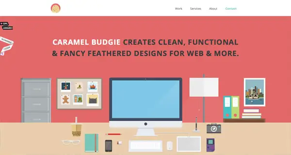Caramel Budgie Design Fun Web Designs