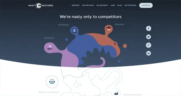 Nasty Creatures Fun Web Designs