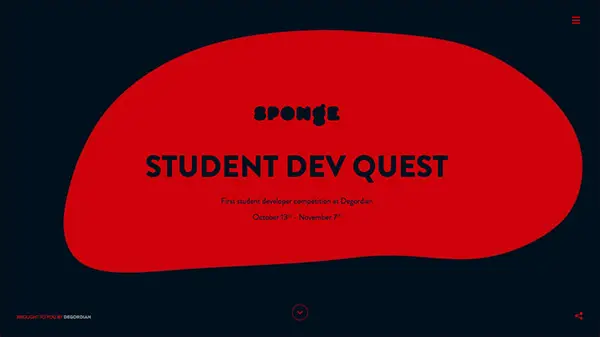 Student Dev Quest Red Colored Websites 