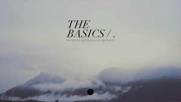 The Basics Web Design Typography
