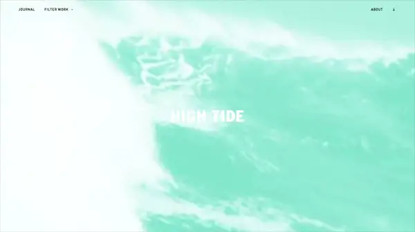 High Tide Looping Video