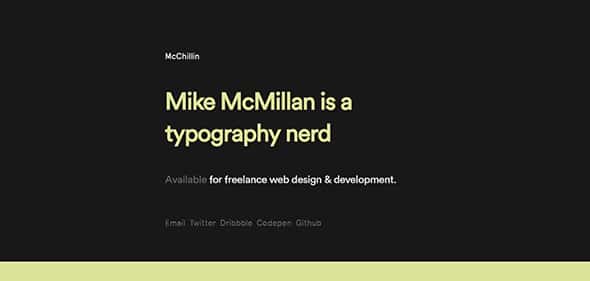 McChillin Chicago Web Design & Web Development Website Design