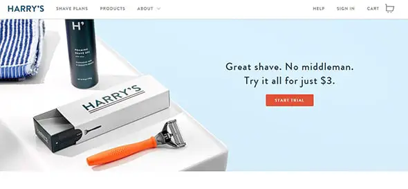Harry’s User-Friendly Website Concept