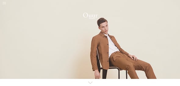 Ouur Collection Website Design