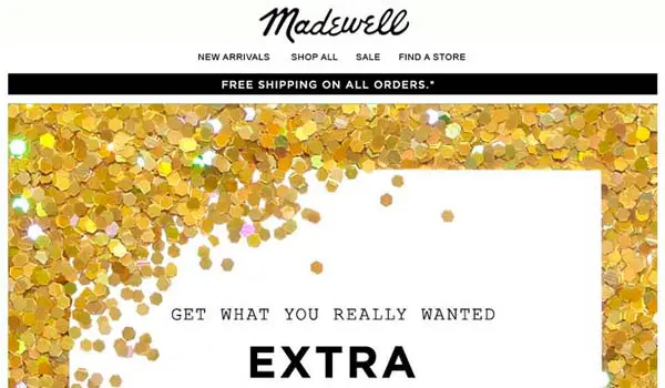 Madewell User-friendly Website Concept