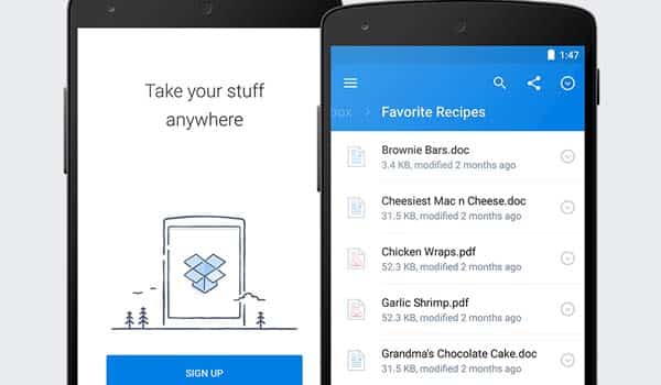 DROPBOX’S NEW ANDROID APP IS ALL ABOUT INVISIBLE DESIGN